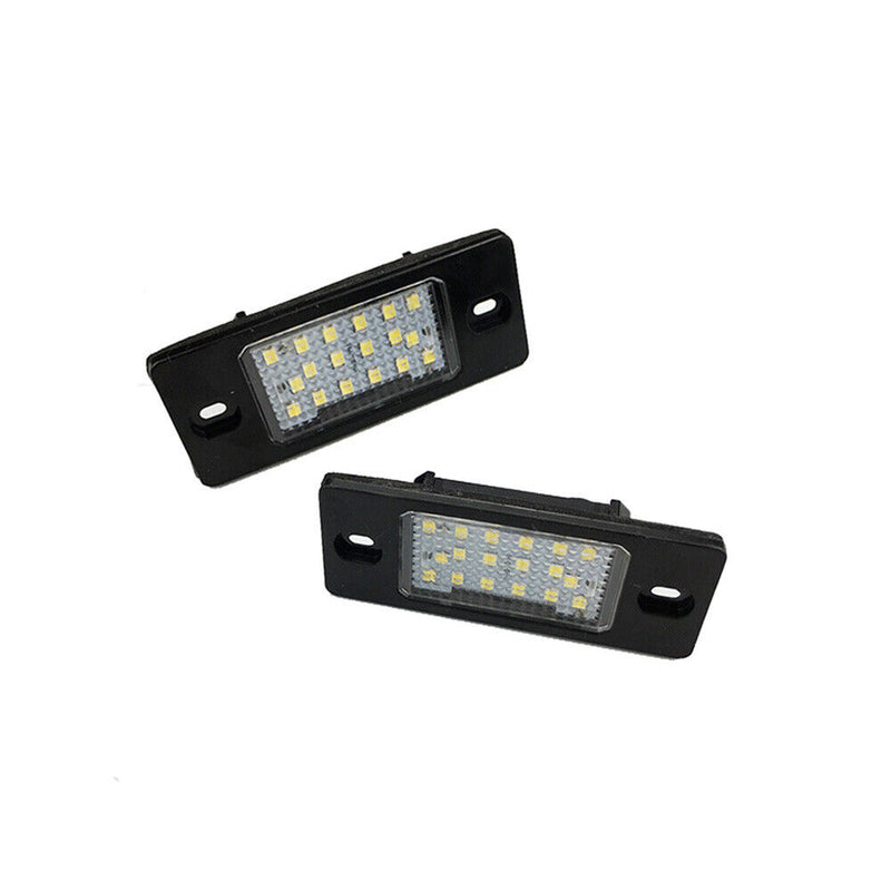 2X LED License Plate Light With Lamp for VW PASSAT B5.5 Variant/Wagon 2001-2005