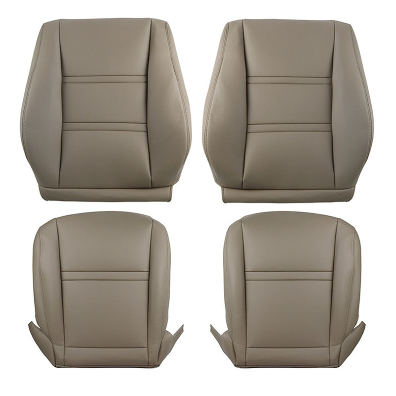 WXZOS PU Leather Front Seat Cover Replacement for Toyota Land Cruiser 1990-1997