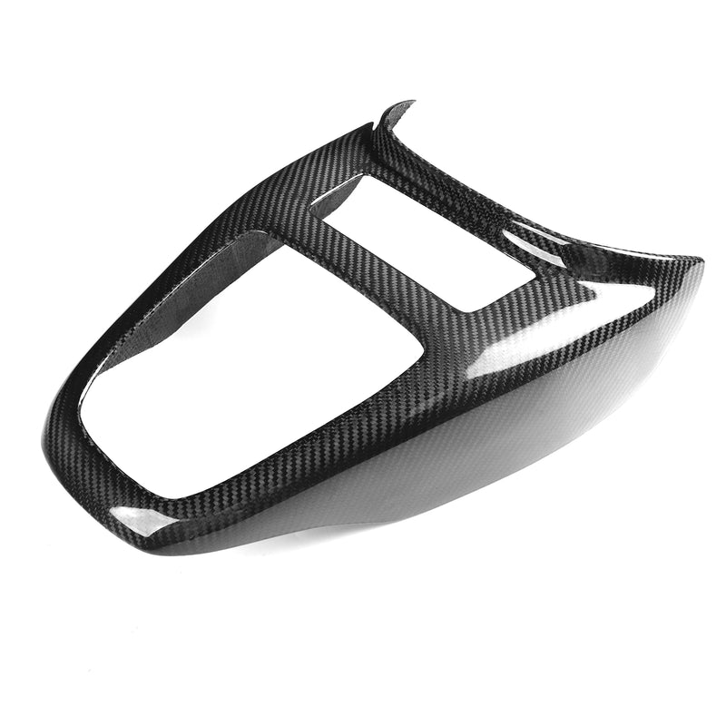 WXZOS Genuine Carbon Fiber Gear Shift Knob Lever Panel Trim for Hummer H3 2007-2010