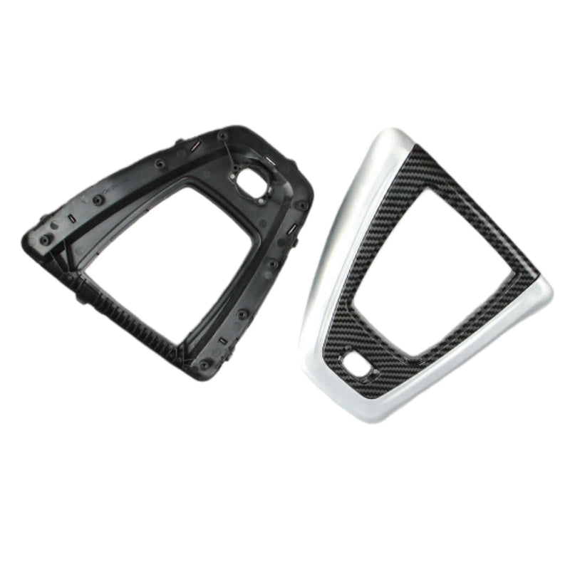 WXZOS Car Gear Shift Lever Trim Panel Replacement for BMW E90 E92 E93 3Series 2005-13