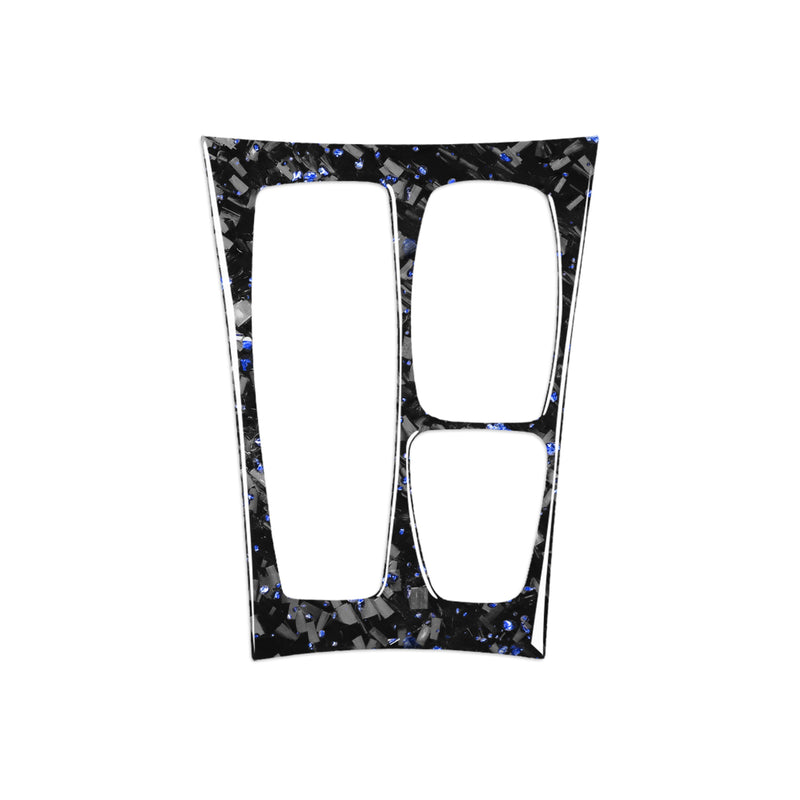 WXZOS Genuine Carbon Fiber Gear Shift Lever Panel Trim for BMW X5 E70 X6 E71 2010-2013