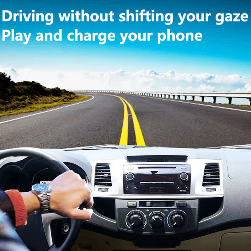 WXZOS Center Console Phone Wireless Fast Charging Pad for Toyota Fortuner 2010-2015