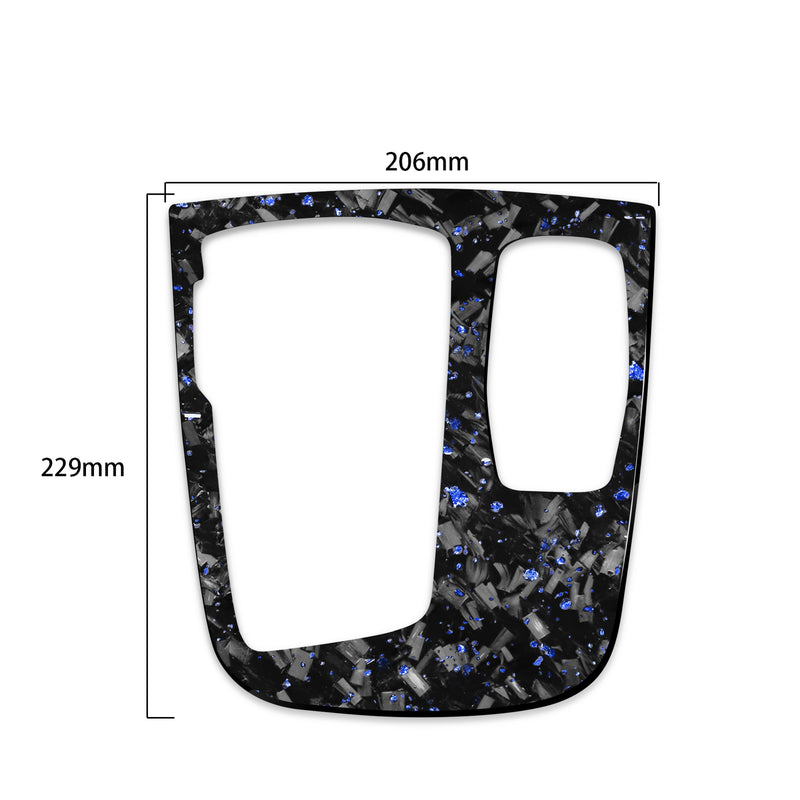 WXZOS Genuine Carbon Fiber Gear Shift Lever Panel Trim for BMW G11 G12 7er 2016-2022