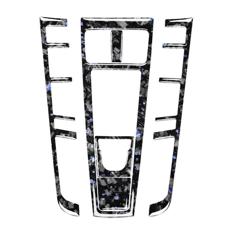 WXZOS Genuine Carbon Fiber Center Console Panel Trim for Porsche Macan (95B) 2014-2021