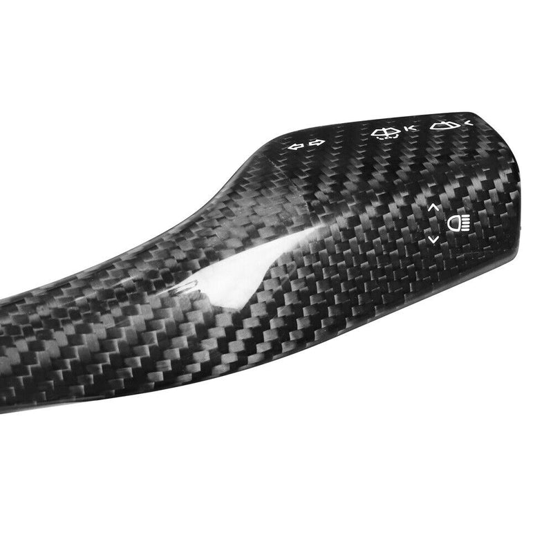 Genuine Carbon Fiber Wiper Gear Shift Lever Cover Trim for Tesla Model 3 2017-22