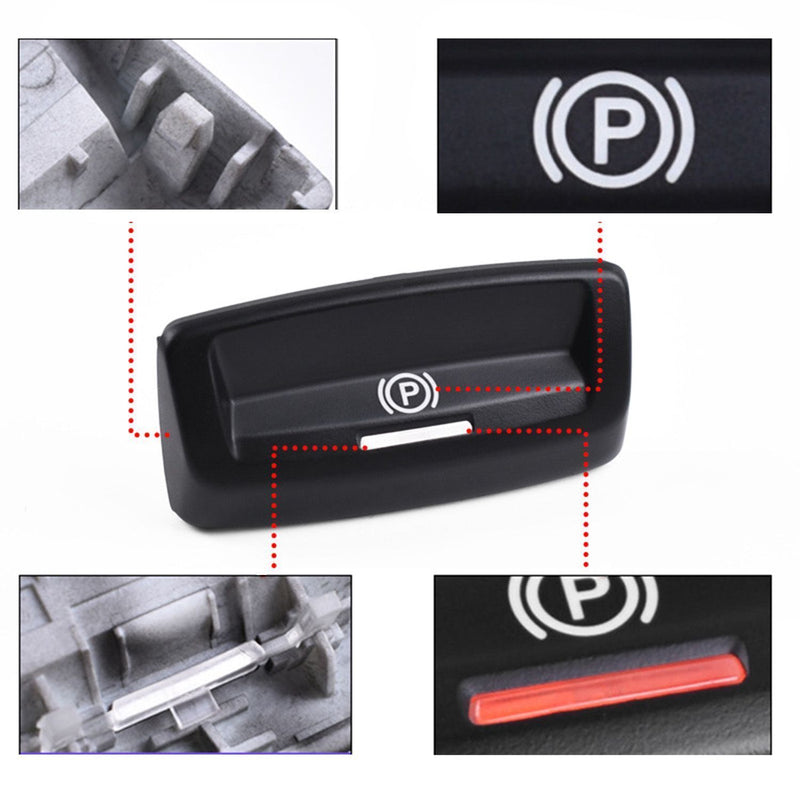 Elec Parking Brake Switch Button Cover Repair for Porsche Paramera 2010-2016