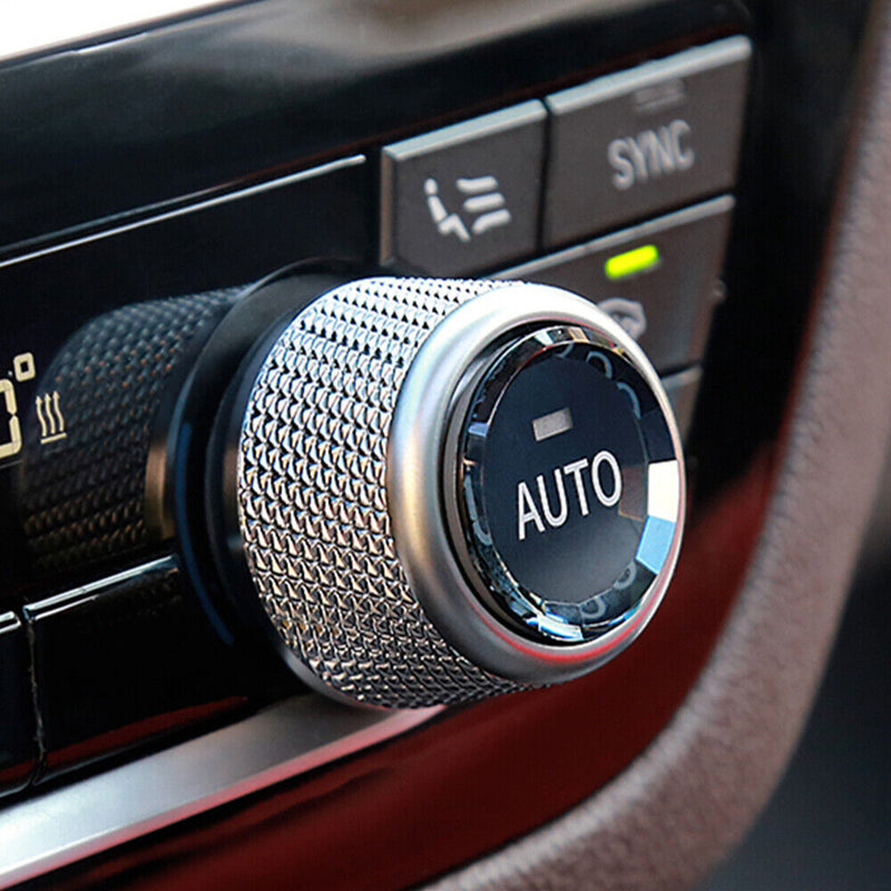 AC Climate Control Volume Button Knob Crystal Ring Cover Trim for BMW X5 F15 F16