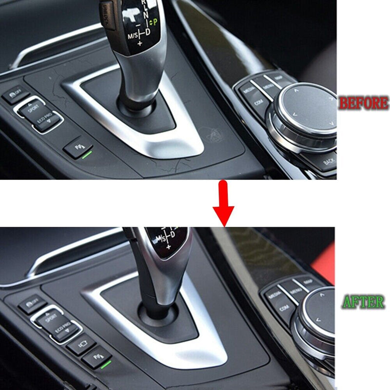 Gear Stick Shift Knob Boot Panel Replace for BMW 4 Series F32 F33 F36 2014-2020