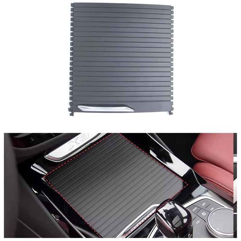 WXZOS Center Console Cup Holder Sliding Cover Slat Cover for BMW X4 G02 F98 2018-2024
