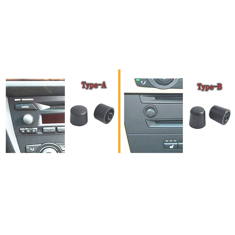 WXZOS Center Dashboard Radio Volume Rotary Knob for BMW 3series E90 Sedan 2005-2012