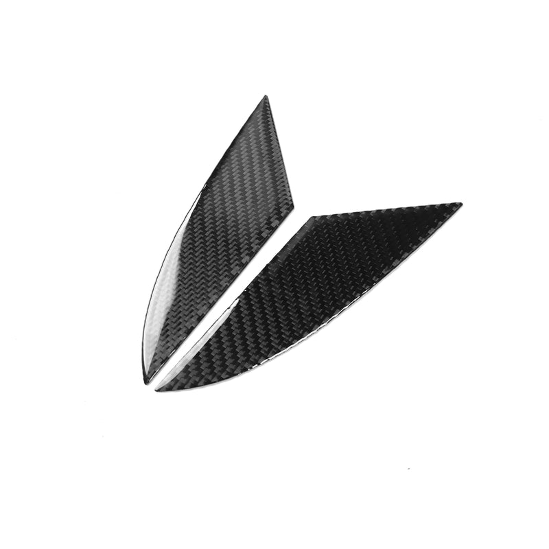 WXZOS Genuine Carbon Fiber Engine Air Intake Vent Trim for Chevrolet Corvette C8 2020+