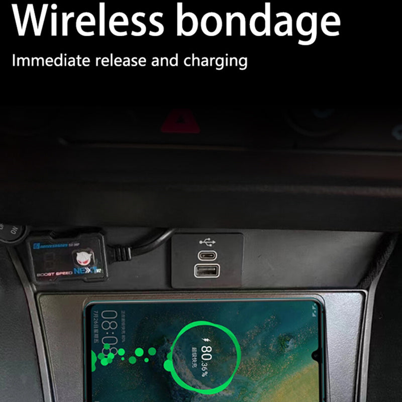 WXZOS Center Console Phone Wireless Fast Charging Pad for Ford Ranger XLT 2022-2023