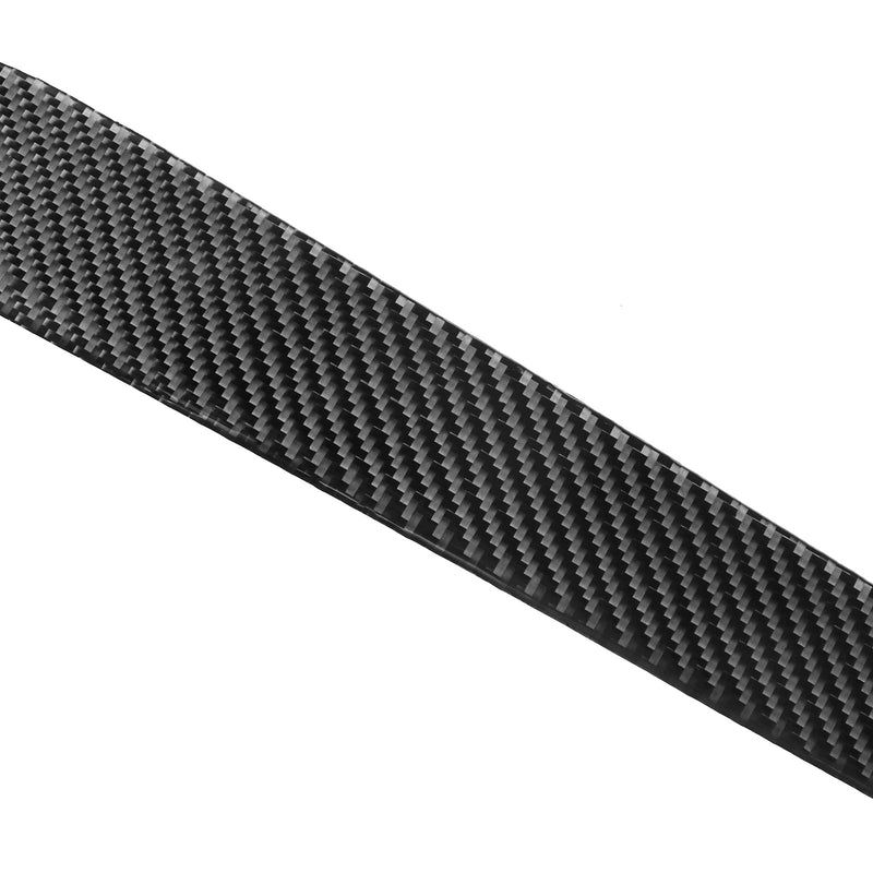WXZOS Genuine Carbon Fiber Headlight Eyebrow Trim for Chevrolet Corvette C8 2020-2024