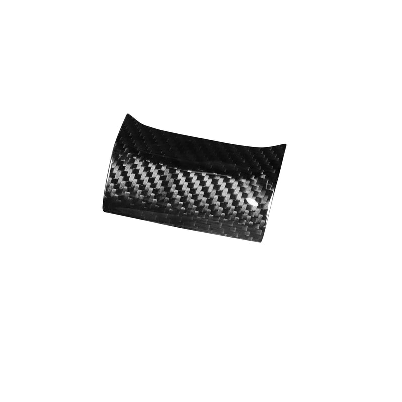 Car Genuine Carbon Fiber Gear Shift Knob Panel Trim for Honda Civic (AT) 2016-20