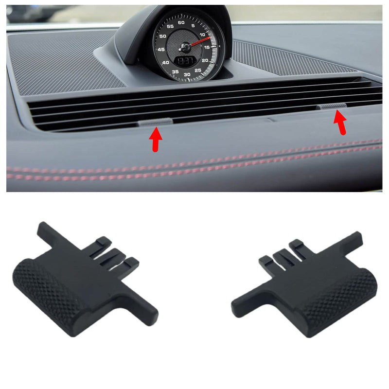 WXZOS Car Dashboard Speaker Grille Air Vent Blade for Porsche Panamera (971) 2017-2023