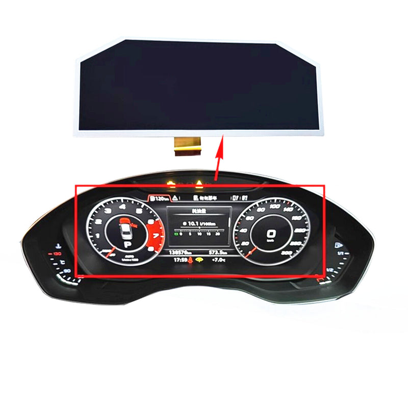 WXZOS Instrument Cluster LCD Display Screen for Audi Q7 SQ7 Q8 SQ8 RSQ8 2020-2024