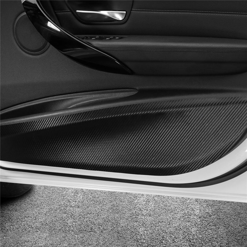 WXZOS 1SET PVC Interior Door Panel Cover Anti-collision Film for BMW X6 F16 2014-2018