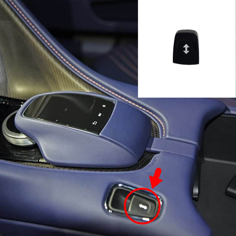 WXZOS Central Armrest Travel Open Switch Button Cover for Aston 2017-2023  Martin DB11