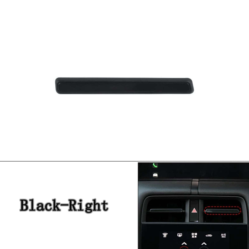 WXZOS  Front Center Dashboard Air Vent Grille Strip Trim for Porsche Taycan 2019-2025