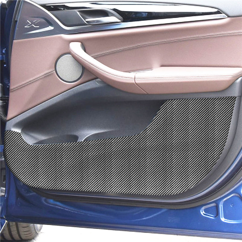 WXZOS 1SET PVC Interior Door Panel Cover Anti-collision Film for BMW X3 G01 2018-2023