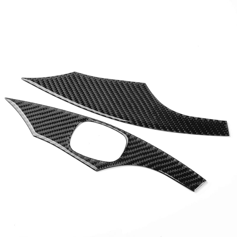WXZOS Genuine Carbon Fiber Door Armrest Switch Panel Trim for Toyota Celica 2000-2005