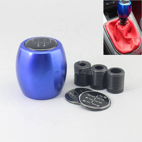 5/6 Speed Blue Aluminum Alloy Gear Shift Knob For Chevrolet Cruze 2010-2015