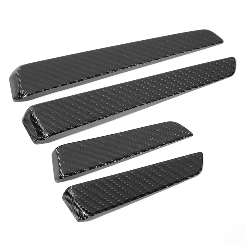 WXZOS Genuine Carbon Fiber Door Panel Lower Trim for Audi A3 S3 RS3 2021-2023