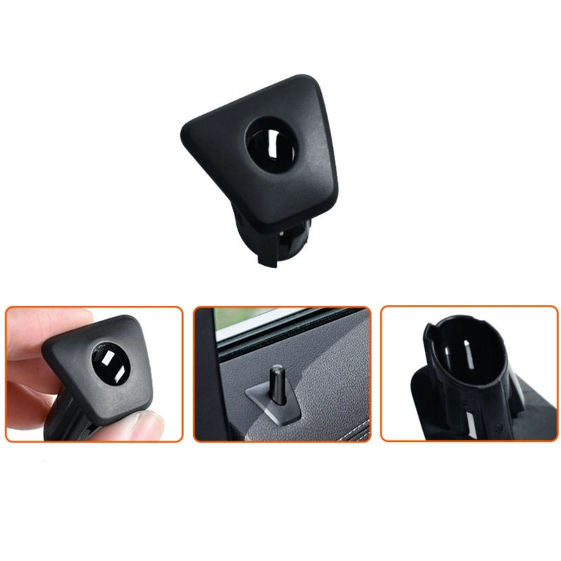 WXZOS Door Lock Button Knob Trim Cover Replace for BMW G30 G31 F90 M5 5Serie 2018-2023