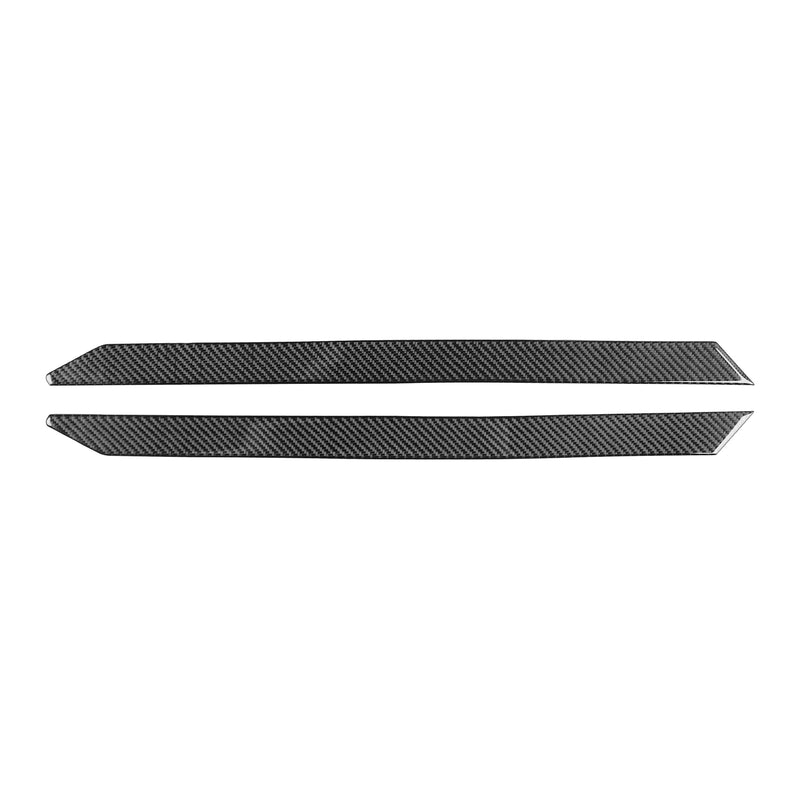 WXZOS Genuine Carbon Fiber Rear Windshield Trim for Chevrolet Corvette C8 2020-2024