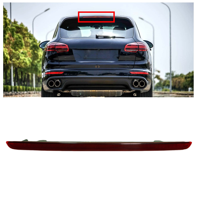 WXZOS Rear High Mount 3rd Third Brake Stop Light for Porsche Cayenne (92A) 2015-2017