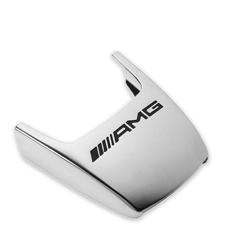 Alloy Remote Smart Key Shell Case For Benz S E Class 2016-2018 Silver