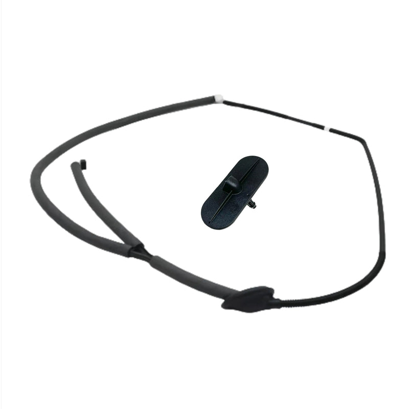 WXZOS Windshield Wiper Washer Hose Line w/Nozzle for Porsche 718 Boxster 982 2017-2023