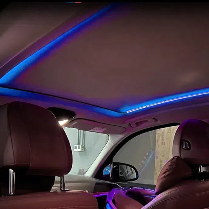 WXZOS Panoramic Glass Sunroof Sky Lounge Ambient Light for BMW G05 X5 F95 2019-2024