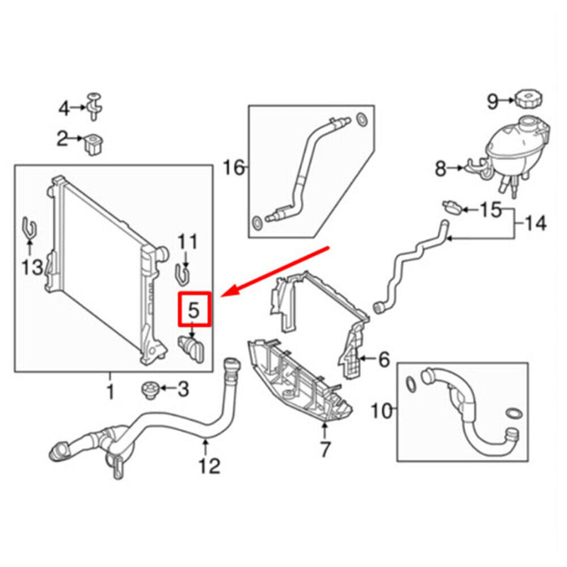 Drain Plug for Mercedes-Benz C-class W204 2007-2012 S204 2010-2013 C204 2012-14