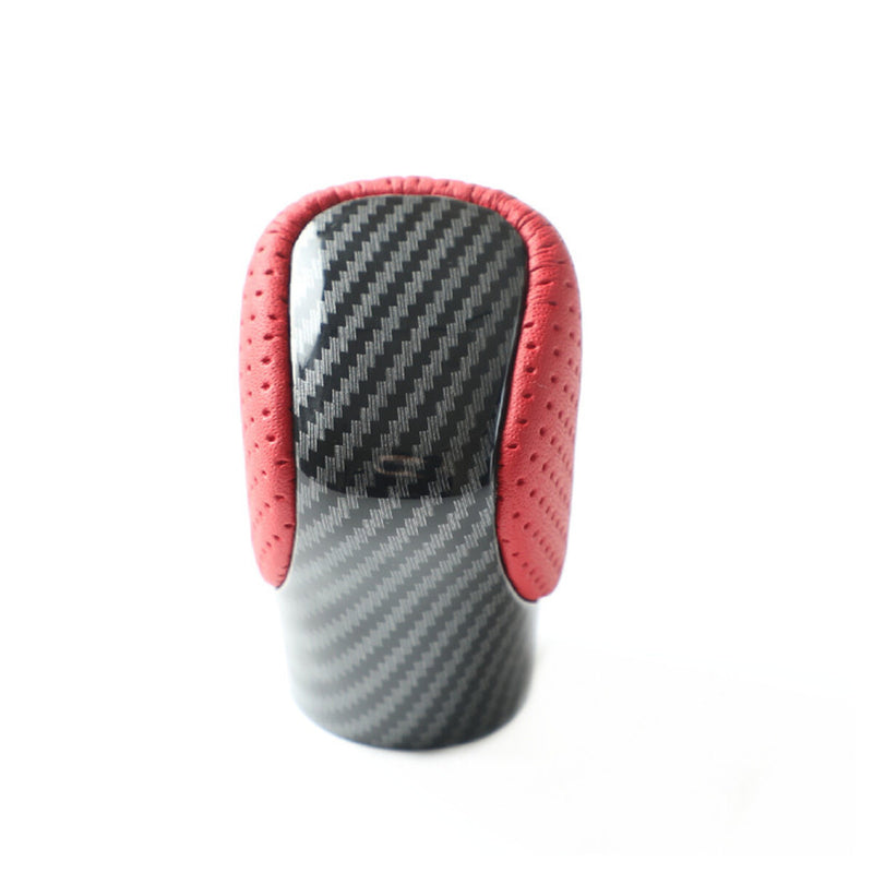 WXZOS Perforated Carbon Fiber Gear Shift Knob for Lexus GS300/350/450h/200t 2016-2020