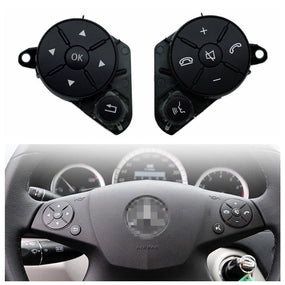 New Steering Wheel Switch R&L Side Button for Mercedes-Benz 2012-2016 W204 W212