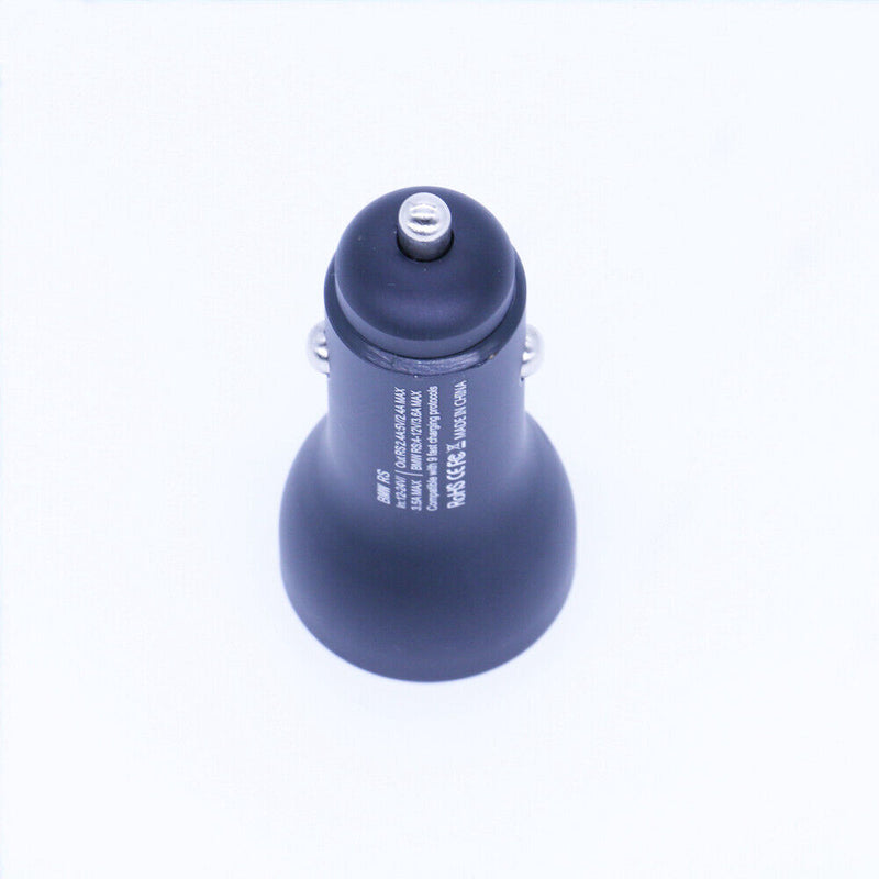 Dual USB Charger Socket Power Outlet Adapter for BMW