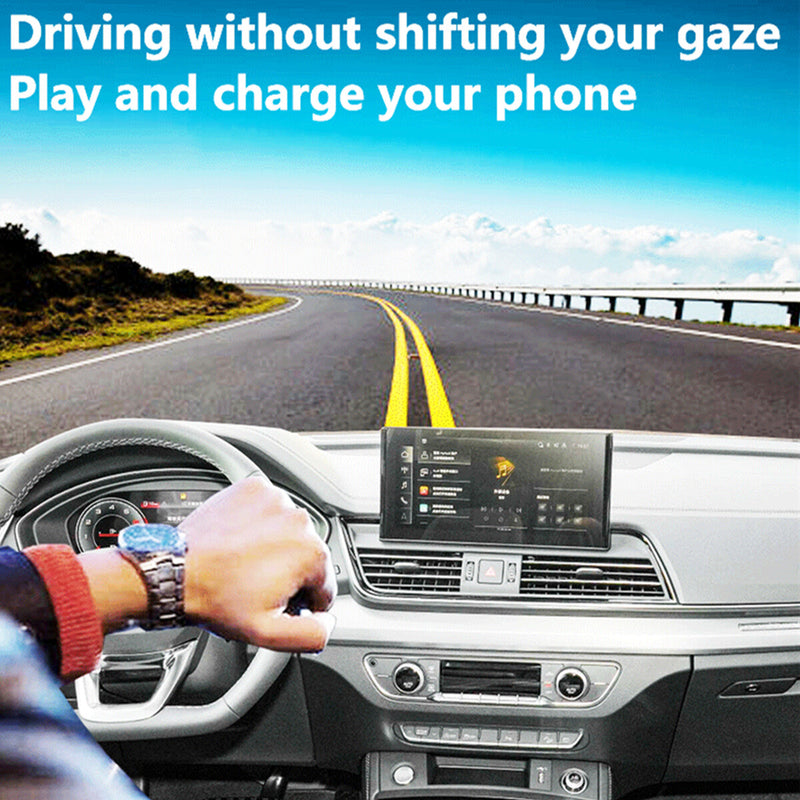 WXZOS Center Console Phone Wireless Fast Charging Pad for Audi Q5 e-tron 2022-2024