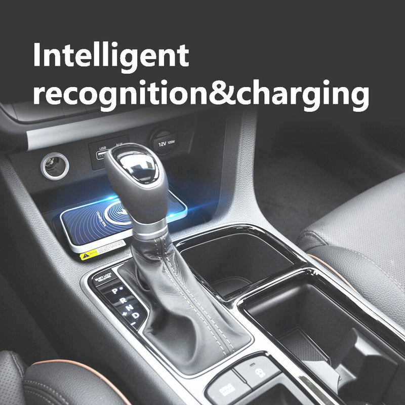 WXZOS Center Console Phone Wireless Fast Charging Pad for Hyundai Sonata 2018
