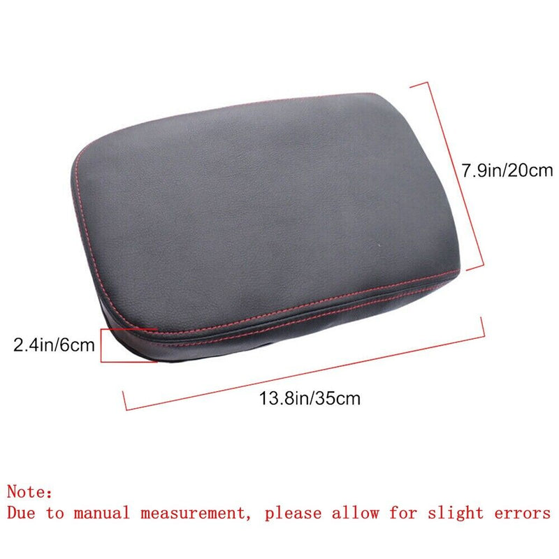 Cover protezione scatola bracciolo in pelle console centrale per Chevy Colora...