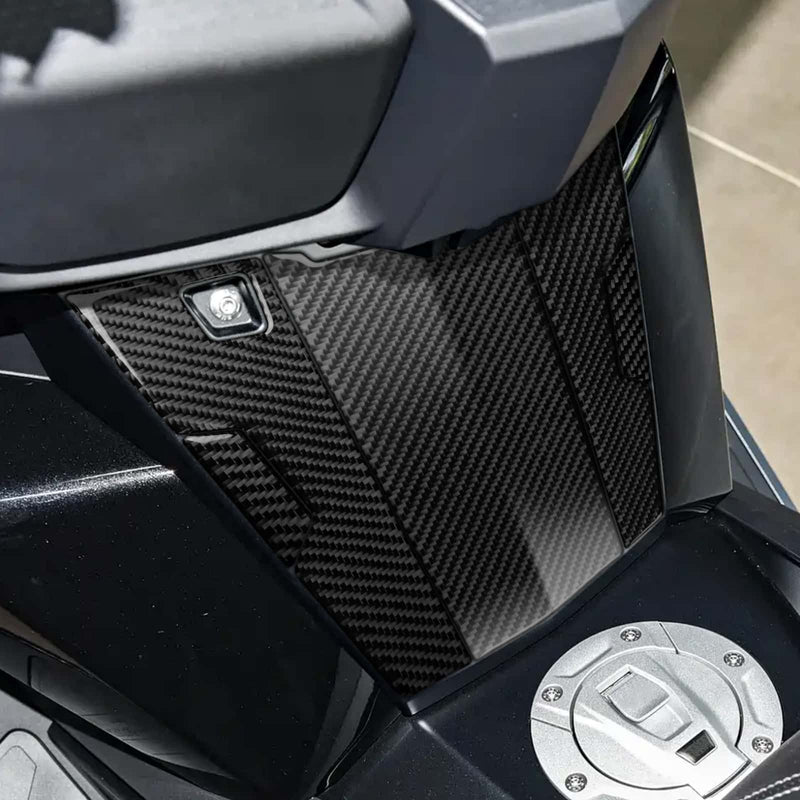 WXZOS Carbon Fiber Front Center Fairing Under Cowl Panel Trim for BMW C400GT 2021-2023