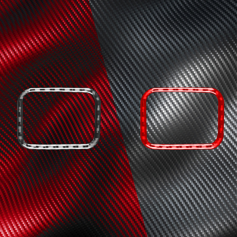 WXZOS Carbon Fiber Electronic Parking Brake Switch Trim for Benz W254 GLC 2023-2024