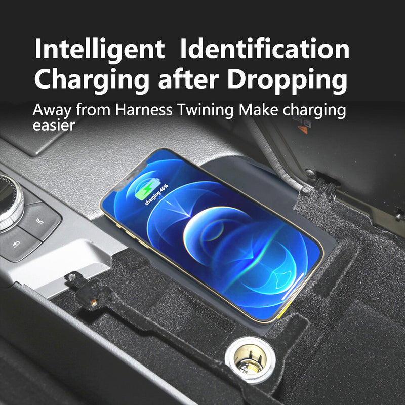 WXZOS Center Console Phone Wireless Fast Charging Pad for Cadillac CT6 2016-2021