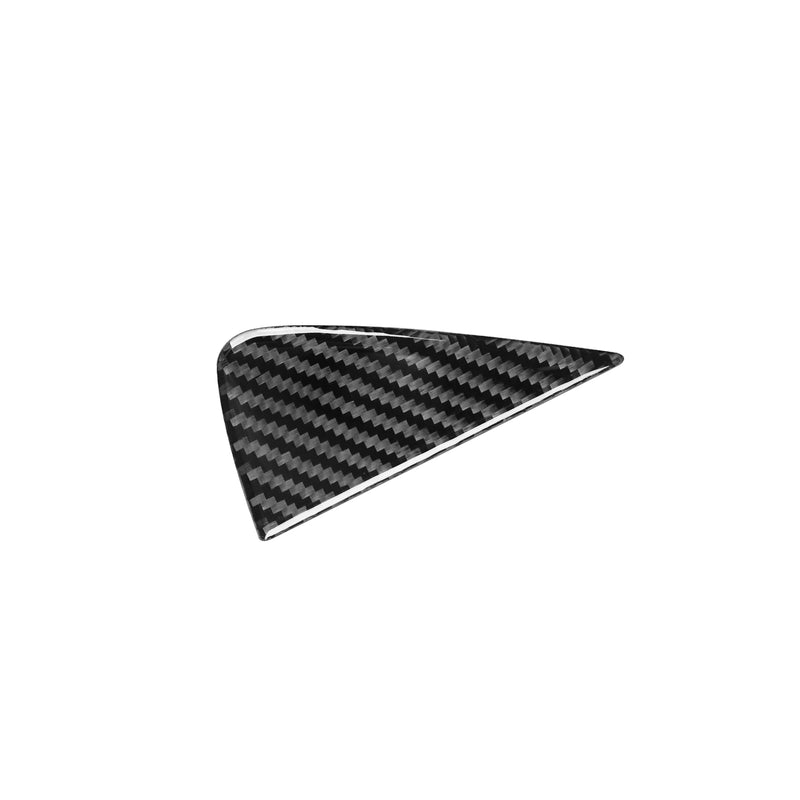 WXZOS Genuine Carbon Fiber Exterior Door C-Pillar Trim for Dodge Durango 2011-2019
