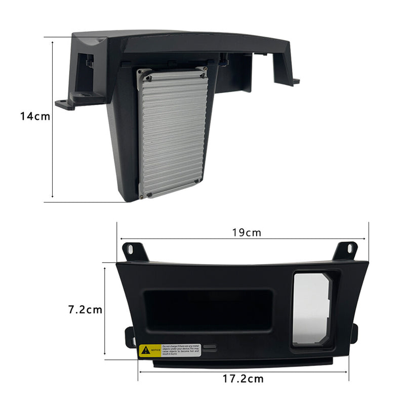 WXZOS Center Console Phone Wireless Fast Charging Pad for Ford Edge 2015-2018