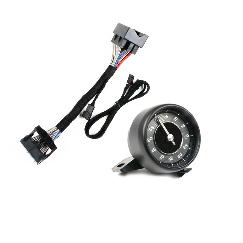 WXZOS Dashboard Sport Chrono Stopwatch Clock w/Panel for Porsche Cayenne 9Y0 2018-2023