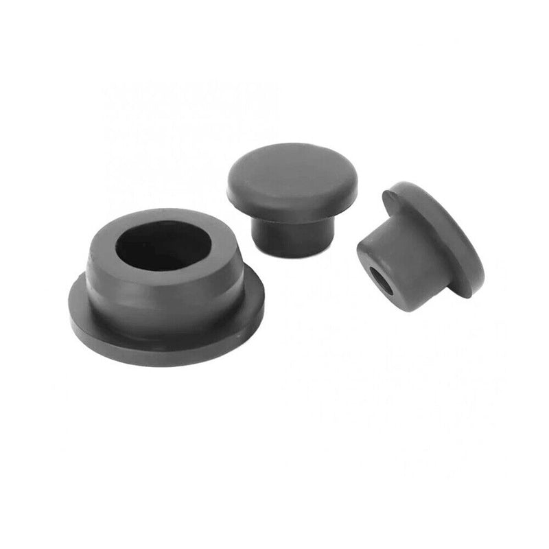 3PCS Rubber Tailgate Plug Set for Jeep 2007-2017 Wrangler JK Spare Tire Carrier