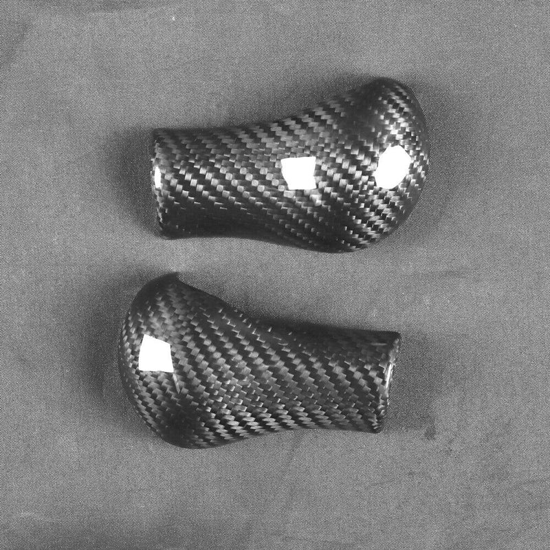 Genuine Carbon Fiber Gear Shift Knob Cover Fit for INFINITI G25 QX56 2011-2013