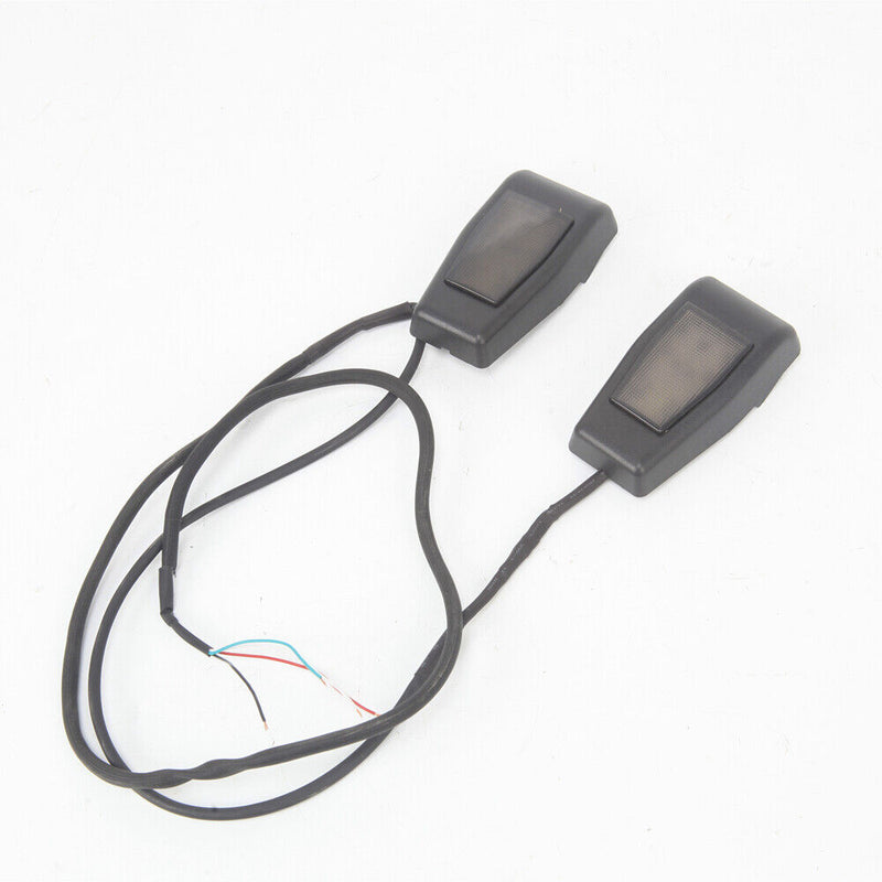 Upper Rear Door Window Hinge Cover Brake Signal Light for 07-18 Jeep Wrangler JK