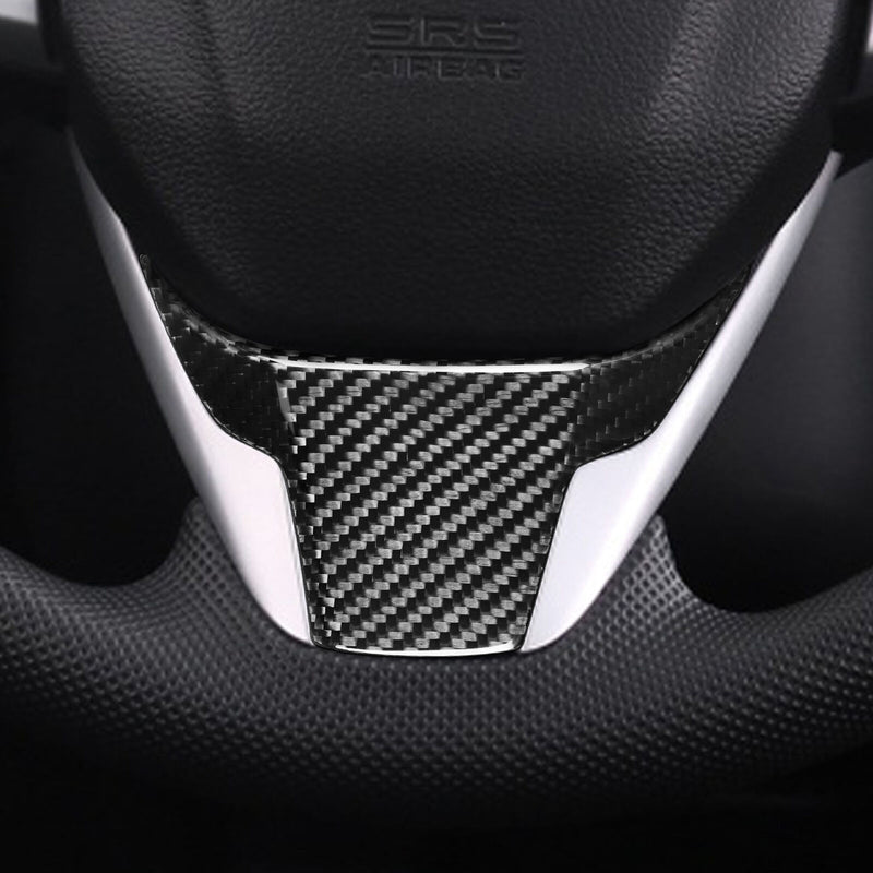 Guarnizione pannello volante in fibra di carbonio originale auto per Honda Ci...